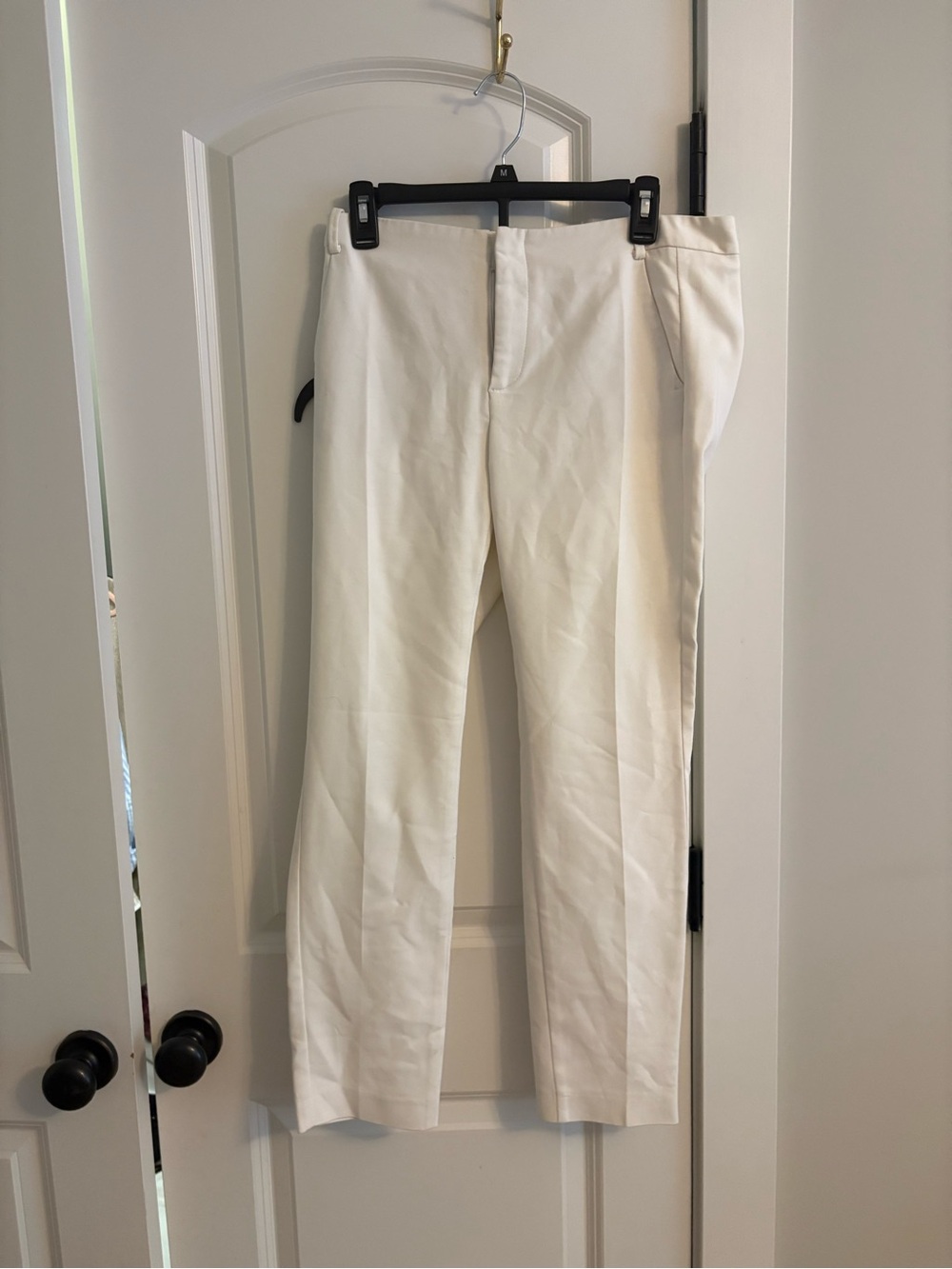 Zara Basic White Dress Pants